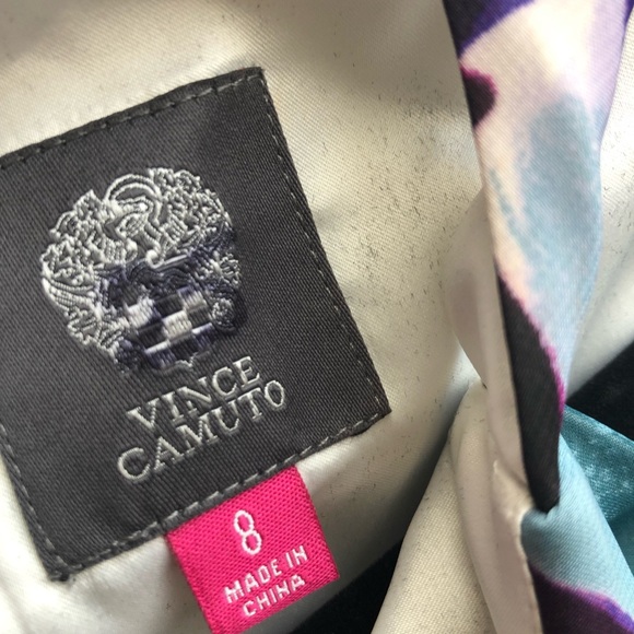 Vince Camuto Maxi long dress sleeveless floral Size: 8 - Picture 6 of 7